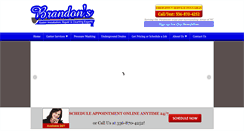 Desktop Screenshot of brandonsgutterservice.com